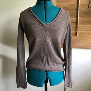 Gap Brown V-neck Sweater